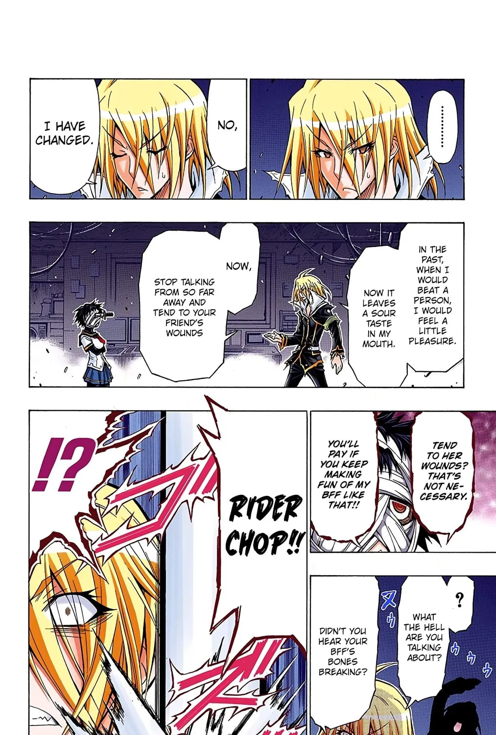 Read Medaka Box (Colored) chapter 40 image 24 on Lezhin