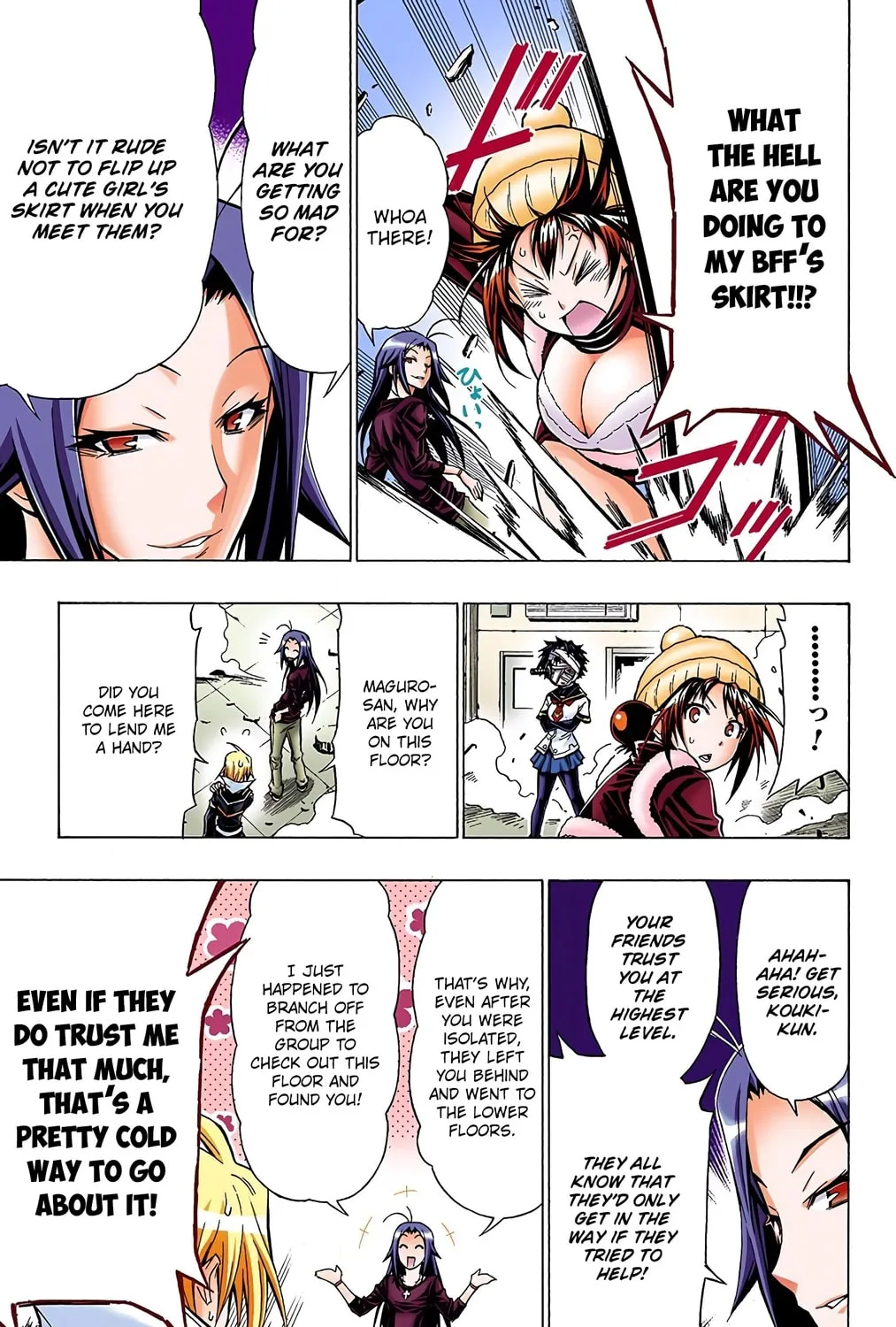 Read Medaka Box (Colored) chapter 40 image 30 on Lezhin