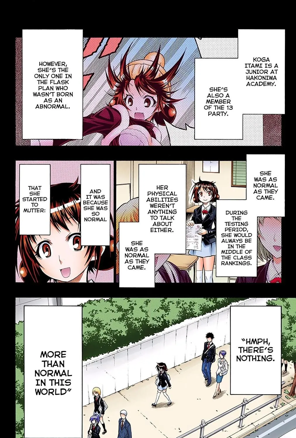 Read Medaka Box (Colored) chapter 40 image 4 on Lezhin