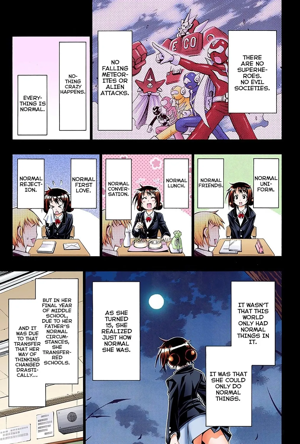 Read Medaka Box (Colored) chapter 40 image 6 on Lezhin