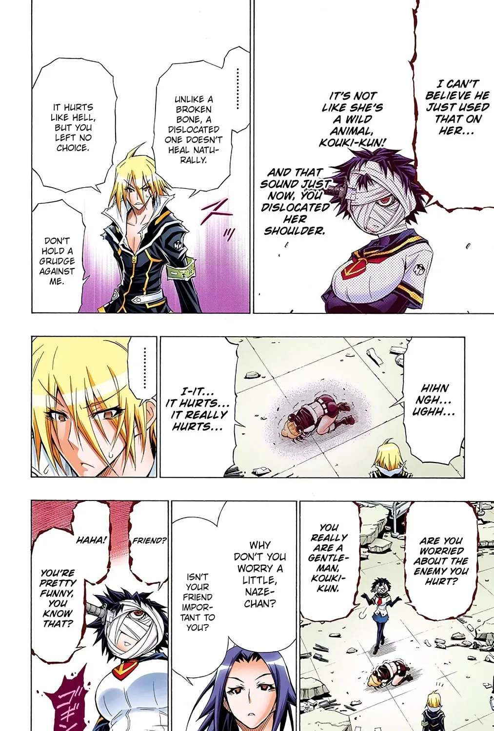 Read Medaka Box (Colored) chapter 41 image 18 on Lezhin