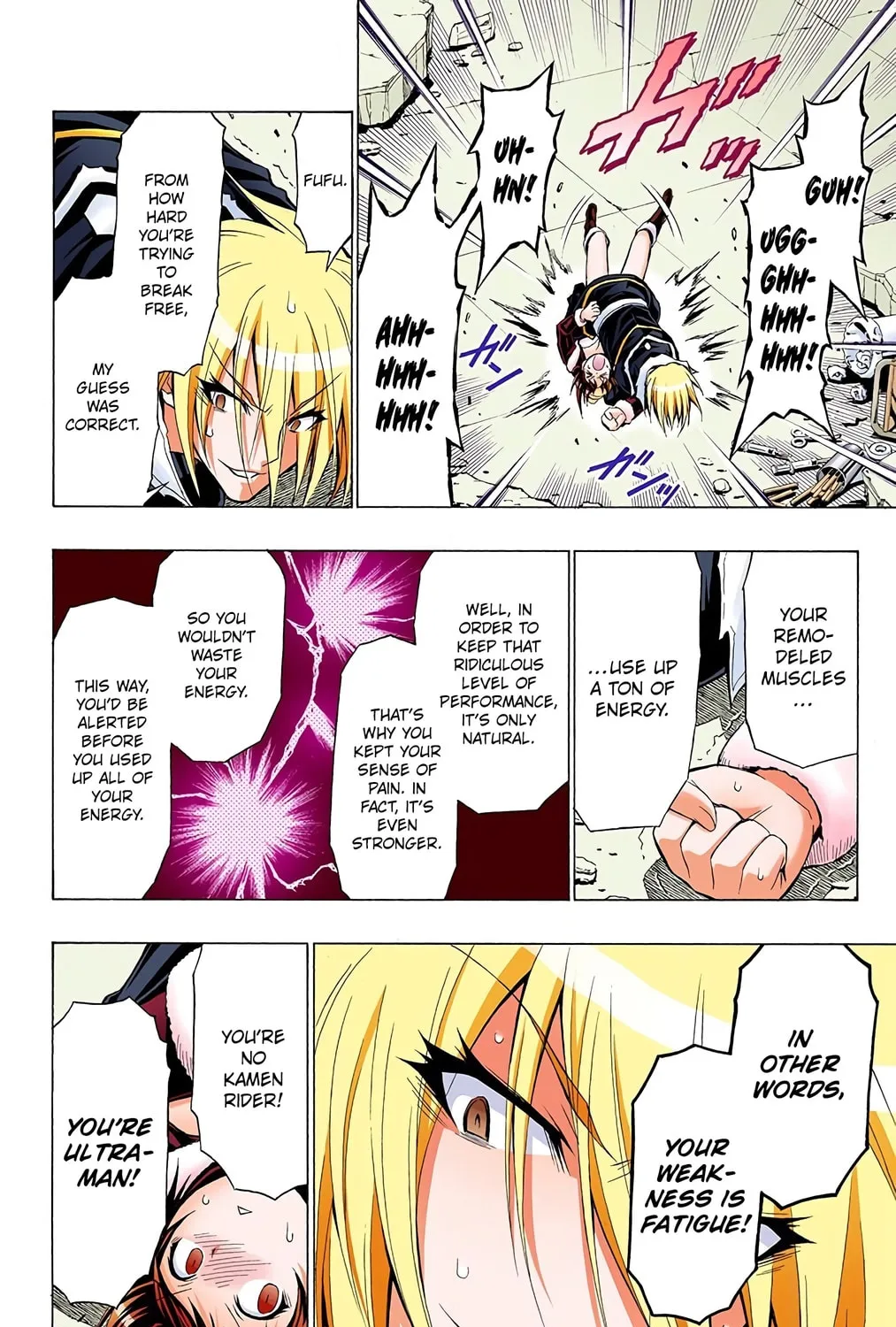 Read Medaka Box (Colored) chapter 41 image 30 on Lezhin