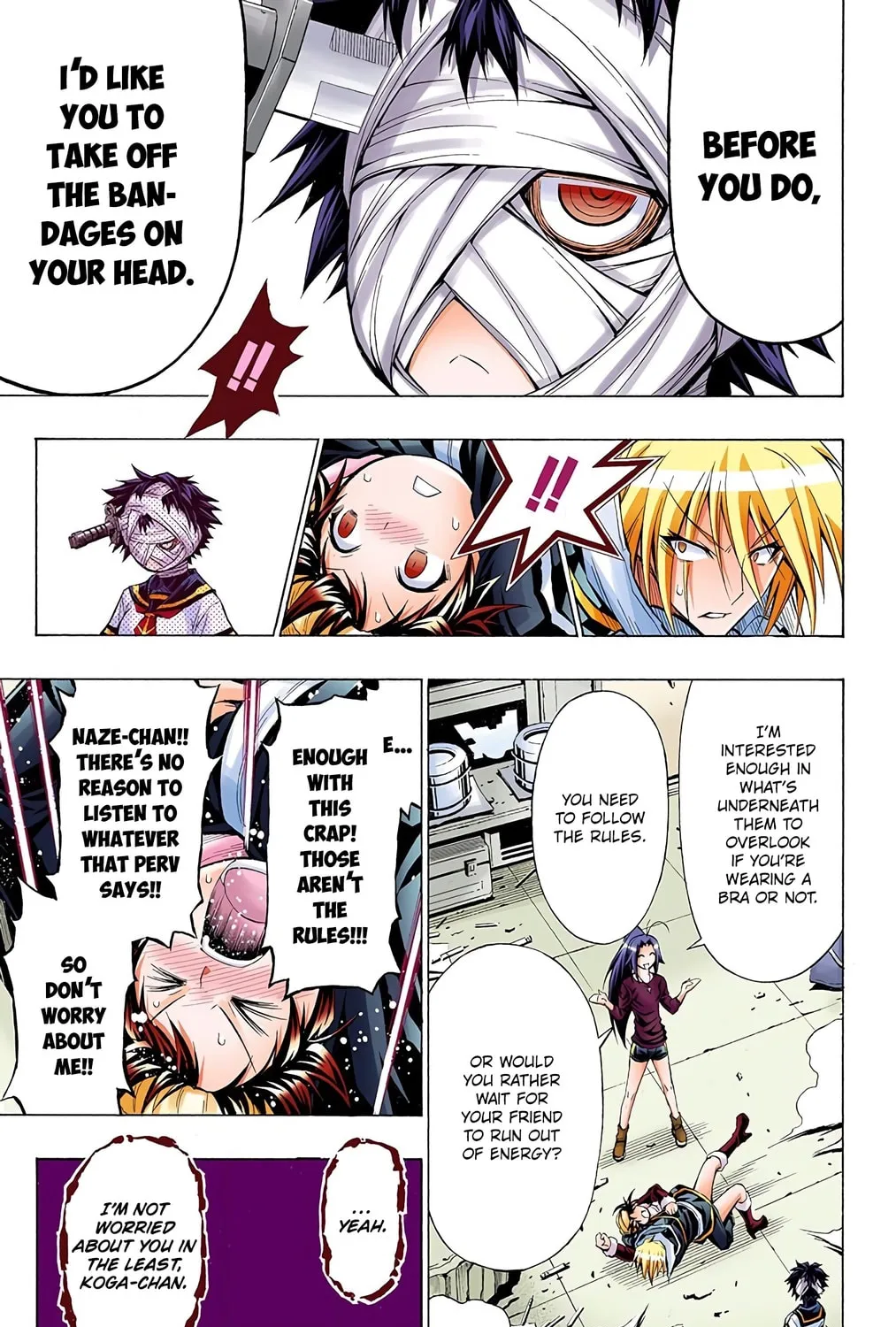 Read Medaka Box (Colored) chapter 41 image 36 on Lezhin