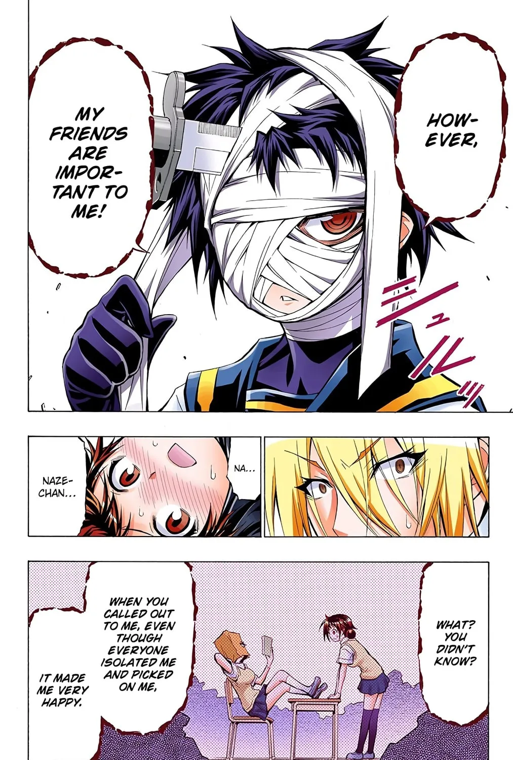 Read Medaka Box (Colored) chapter 41 image 38 on Lezhin