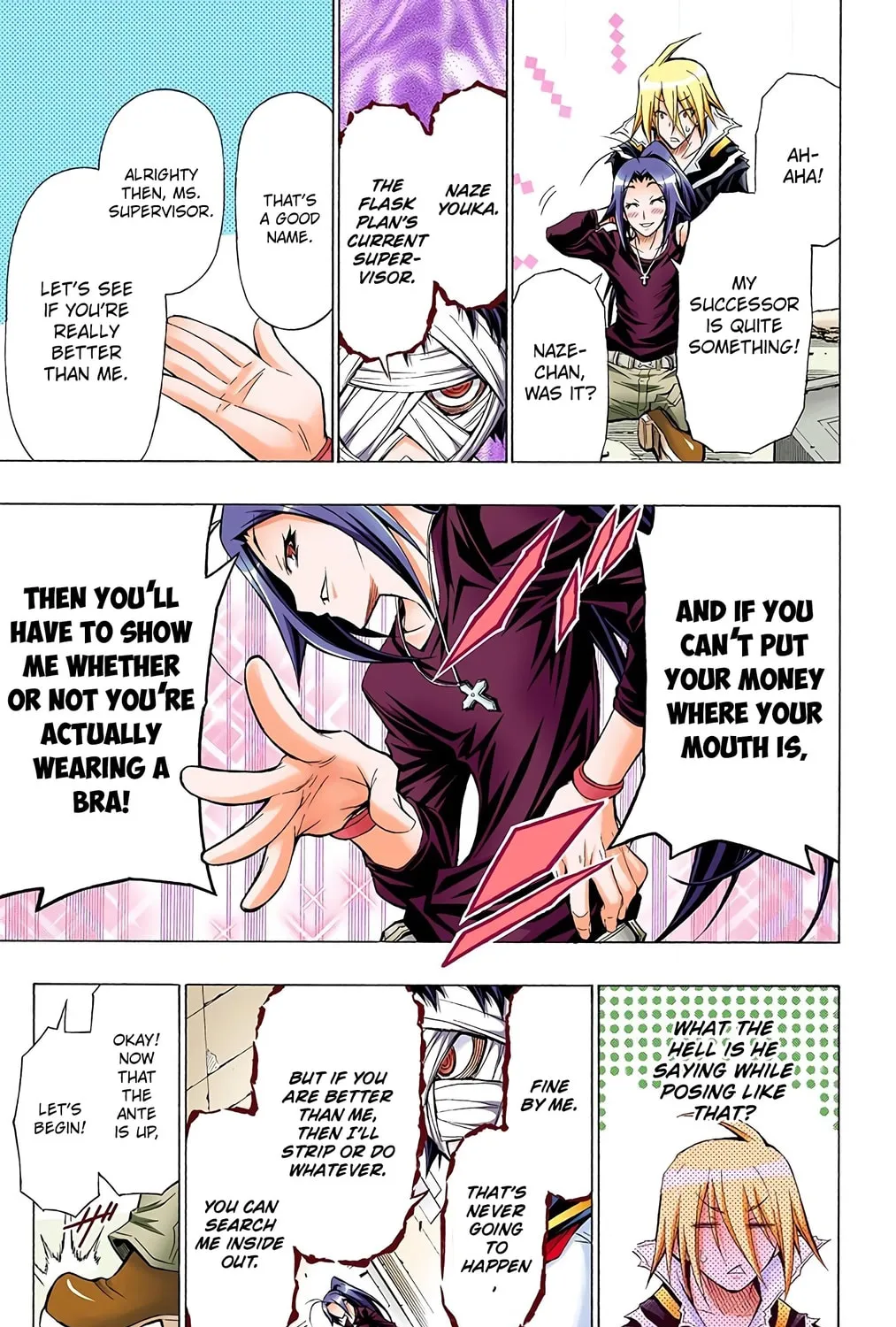 Read Medaka Box (Colored) chapter 41 image 8 on Lezhin