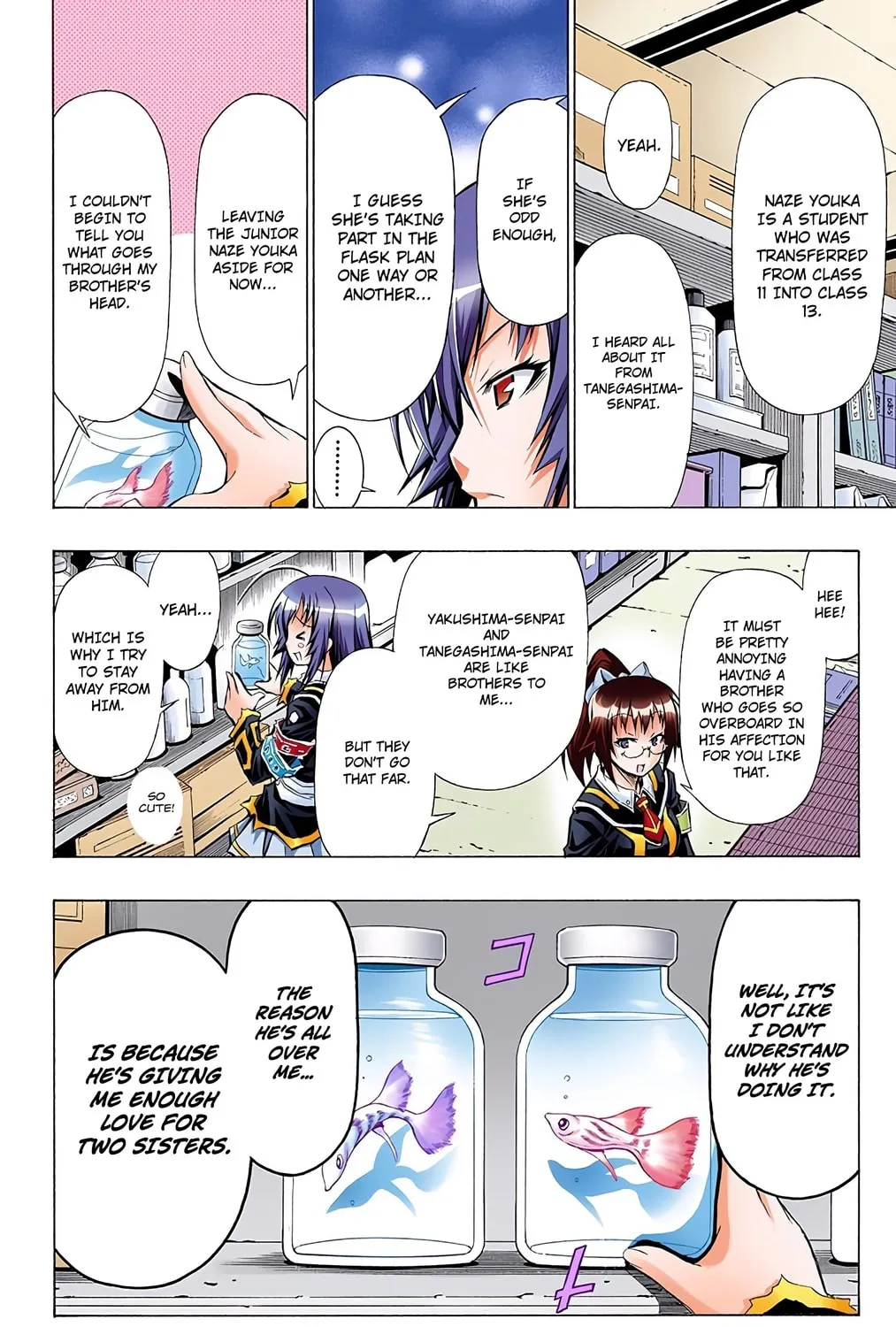 Read Medaka Box (Colored) chapter 42 image 18 on Lezhin