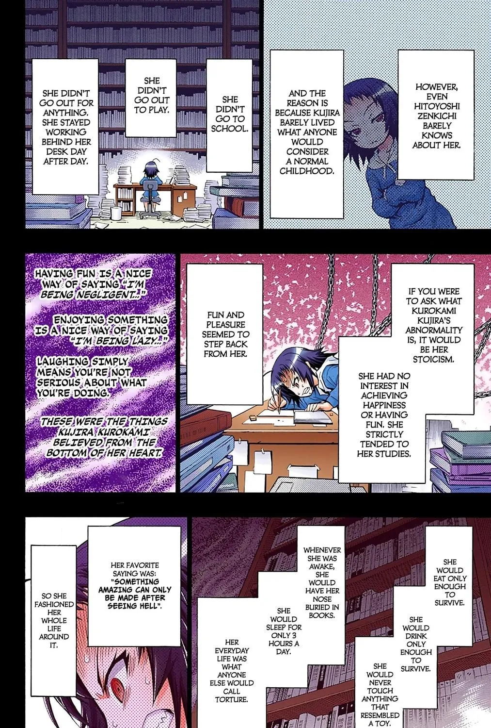 Read Medaka Box (Colored) chapter 42 image 22 on Lezhin