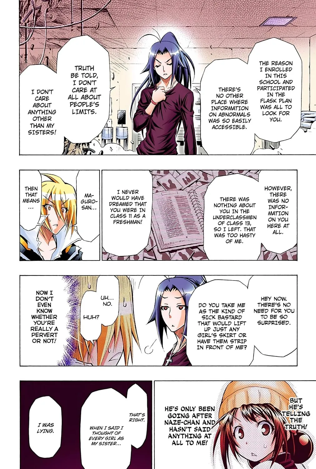 Read Medaka Box (Colored) chapter 42 image 30 on Lezhin