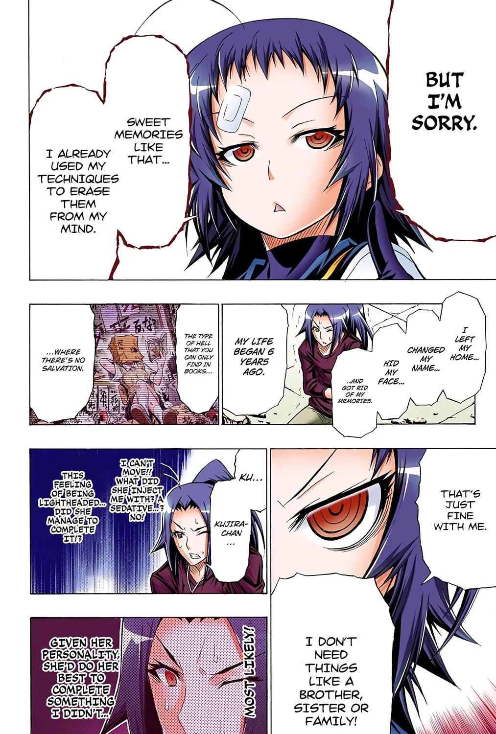 Read Medaka Box (Colored) chapter 42 image 38 on Lezhin