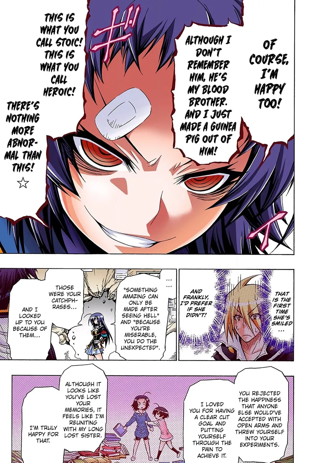 Read Medaka Box (Colored) chapter 43 image 12 on Lezhin