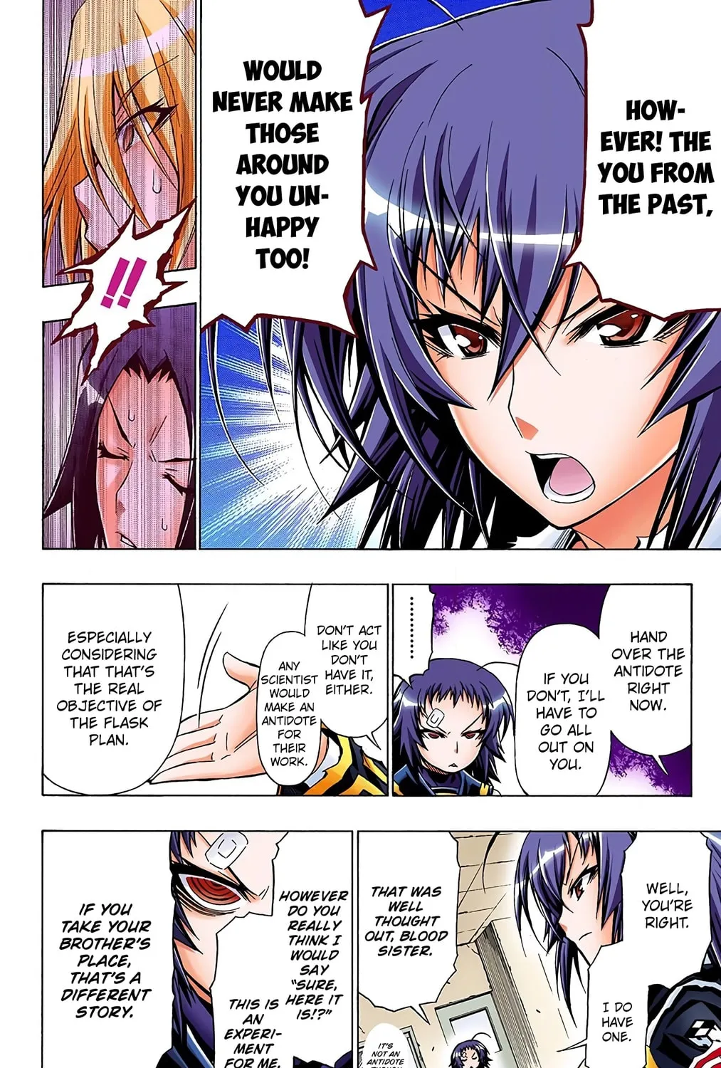 Read Medaka Box (Colored) chapter 43 image 14 on Lezhin