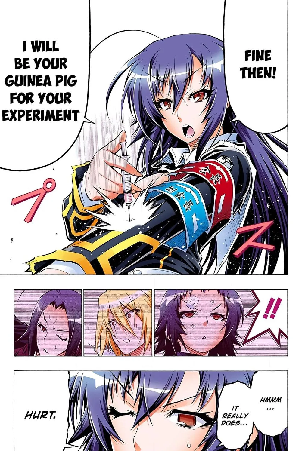 Read Medaka Box (Colored) chapter 43 image 16 on Lezhin