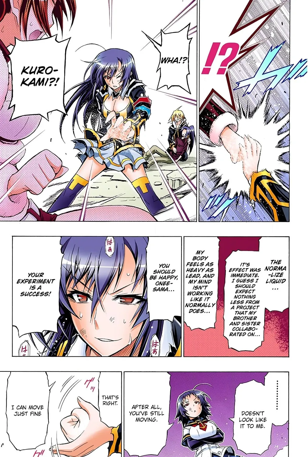 Read Medaka Box (Colored) chapter 43 image 24 on Lezhin