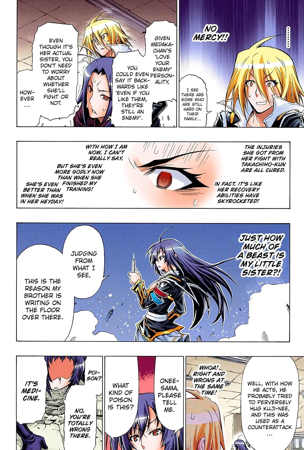 Read Medaka Box (Colored) chapter 43 image 6 on Lezhin
