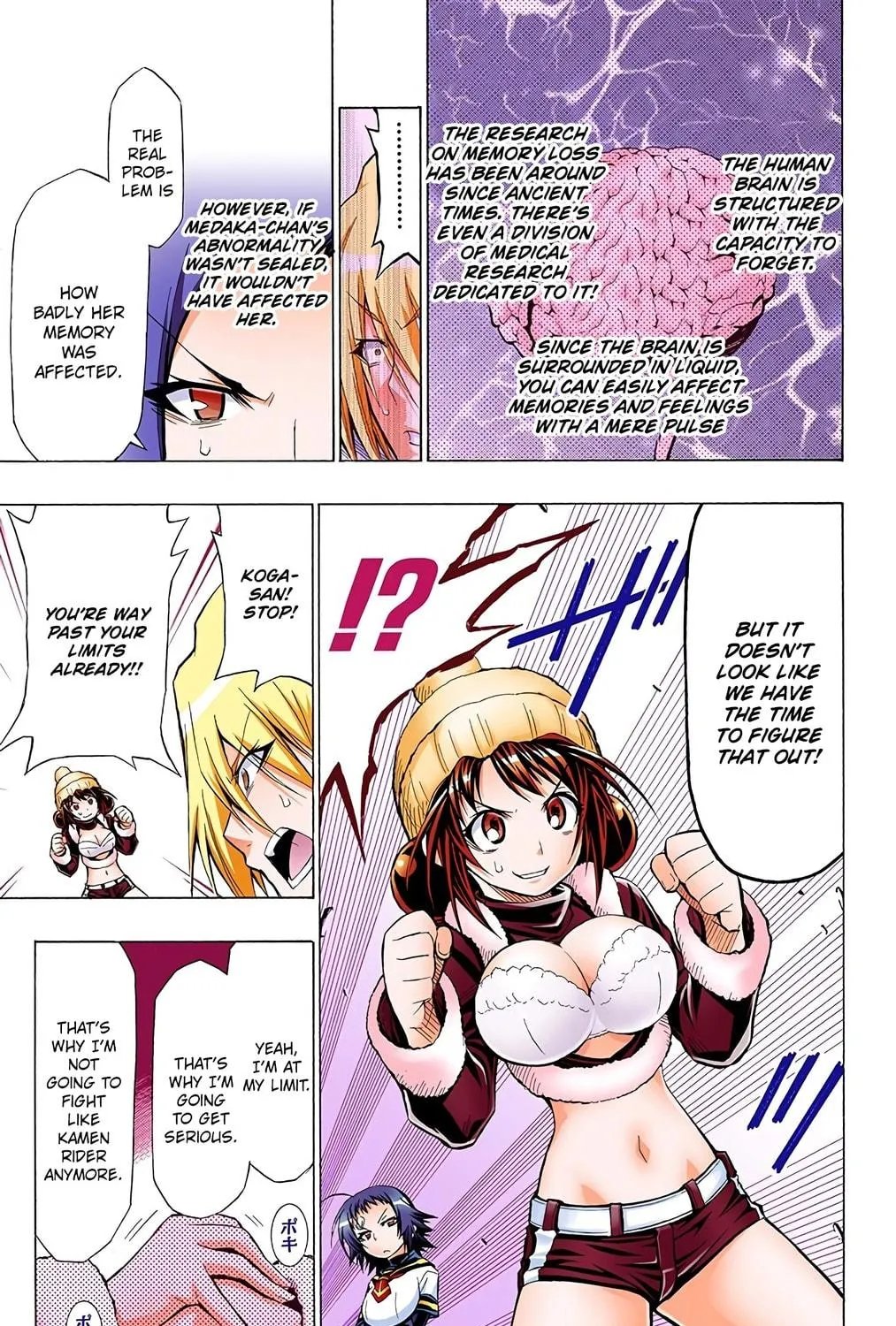 Read Medaka Box (Colored) chapter 44 image 4 on Lezhin