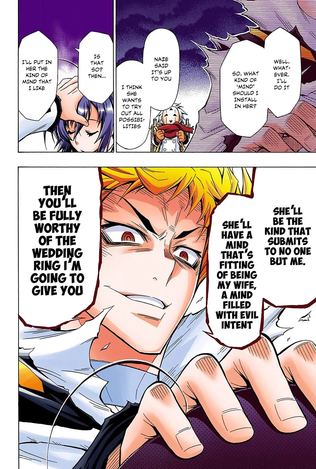Read Medaka Box (Colored) chapter 45 image 18 on Lezhin