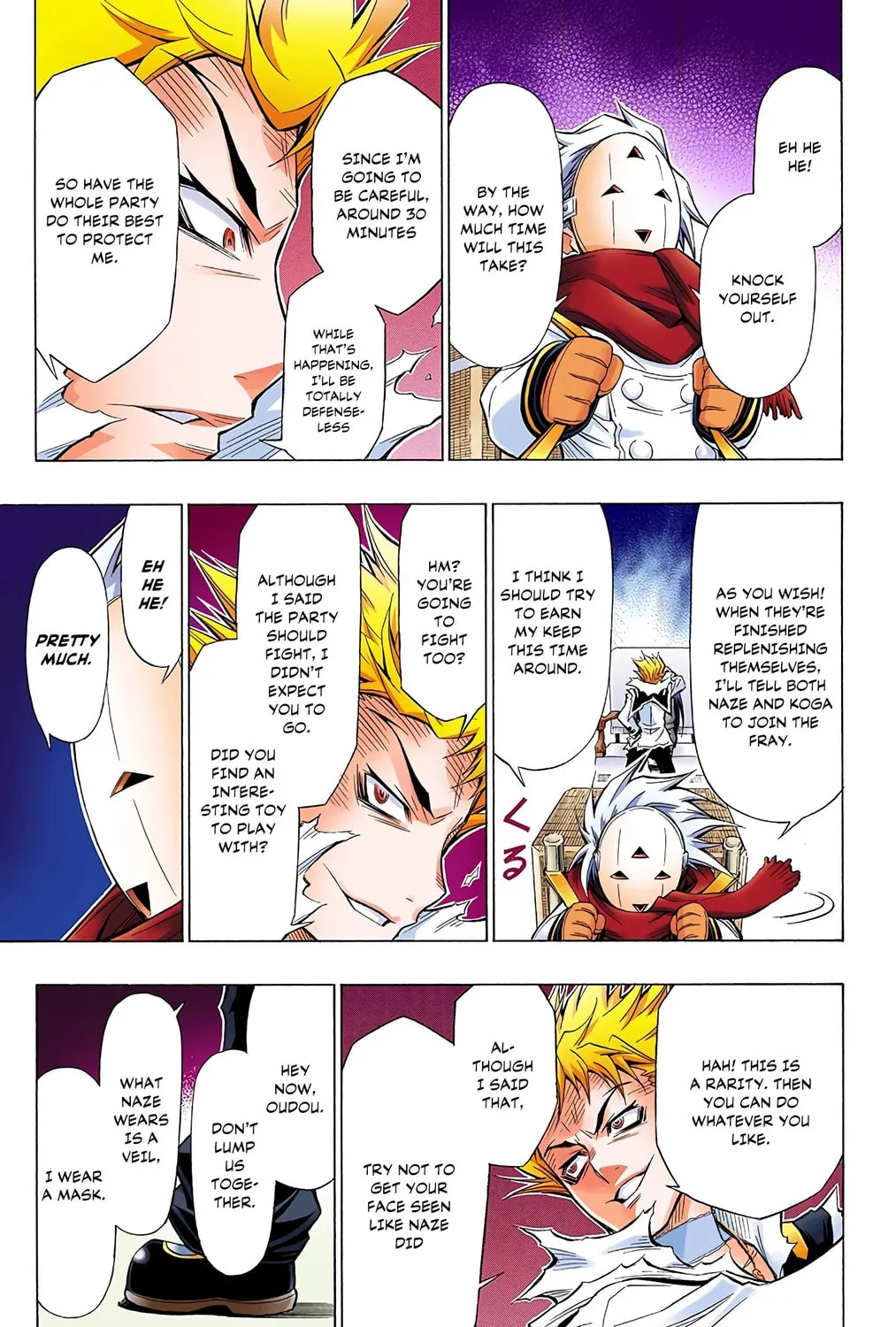 Read Medaka Box (Colored) chapter 45 image 20 on Lezhin