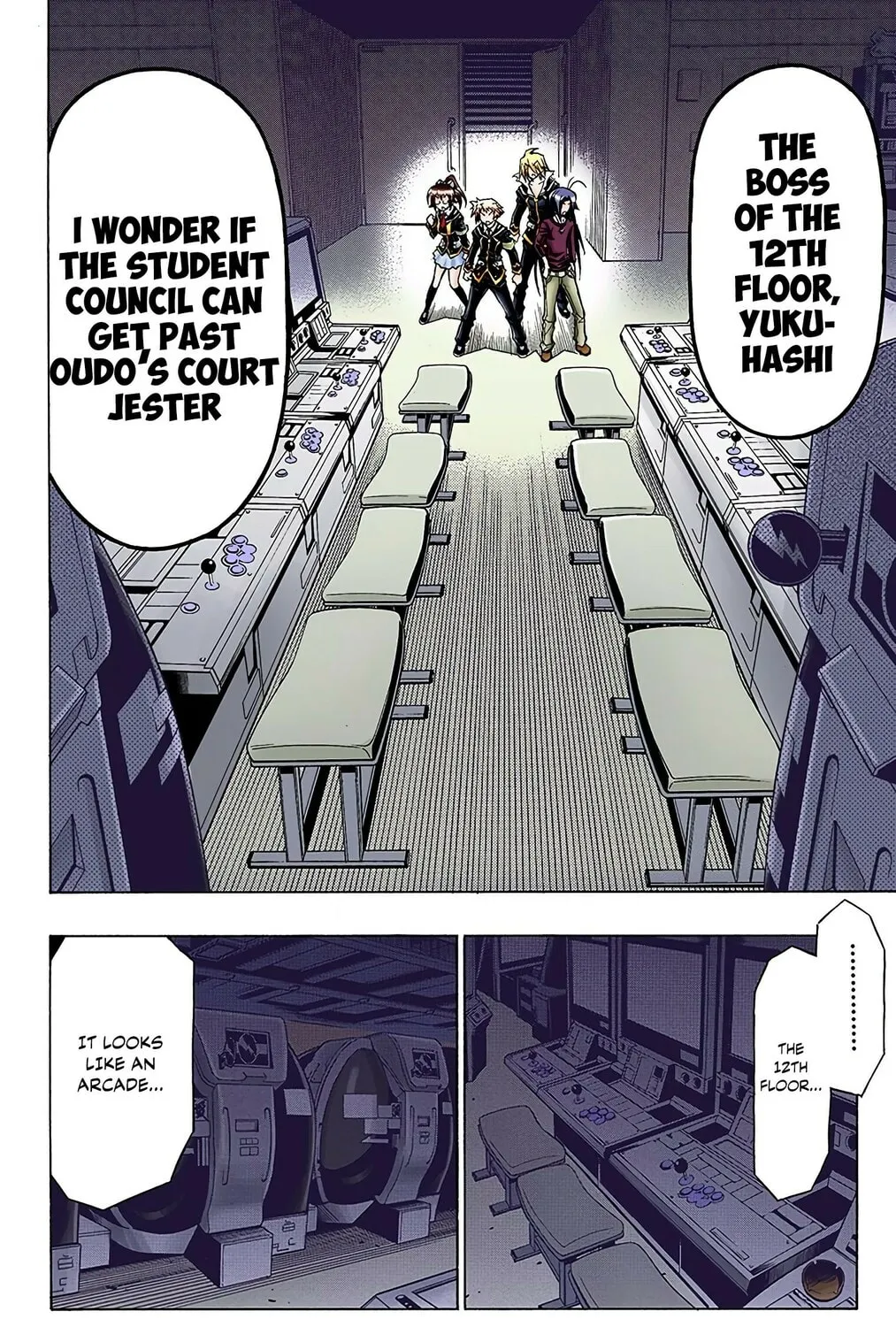 Read Medaka Box (Colored) chapter 46 image 18 on Lezhin