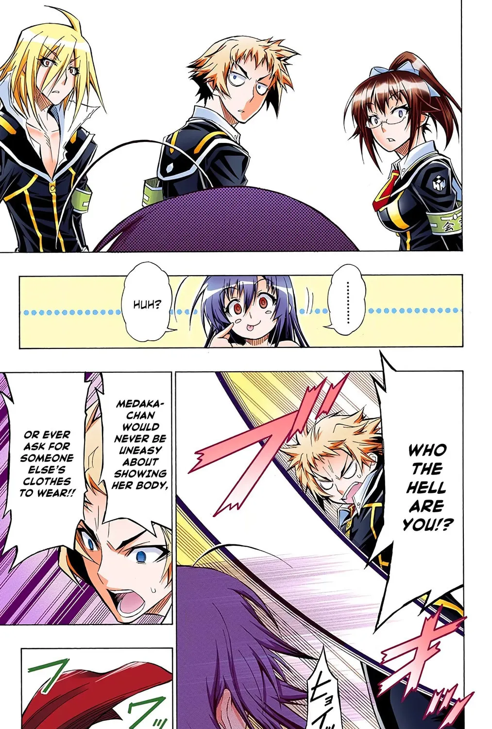 Read Medaka Box (Colored) chapter 46 image 24 on Lezhin