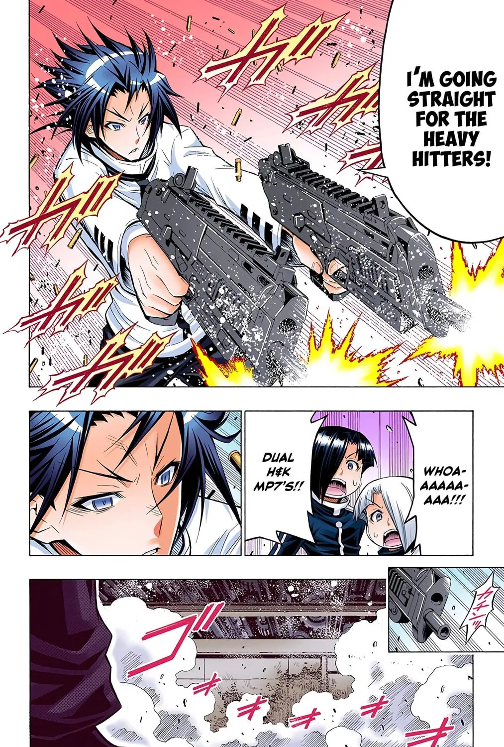 Read Medaka Box (Colored) chapter 46 image 6 on Lezhin