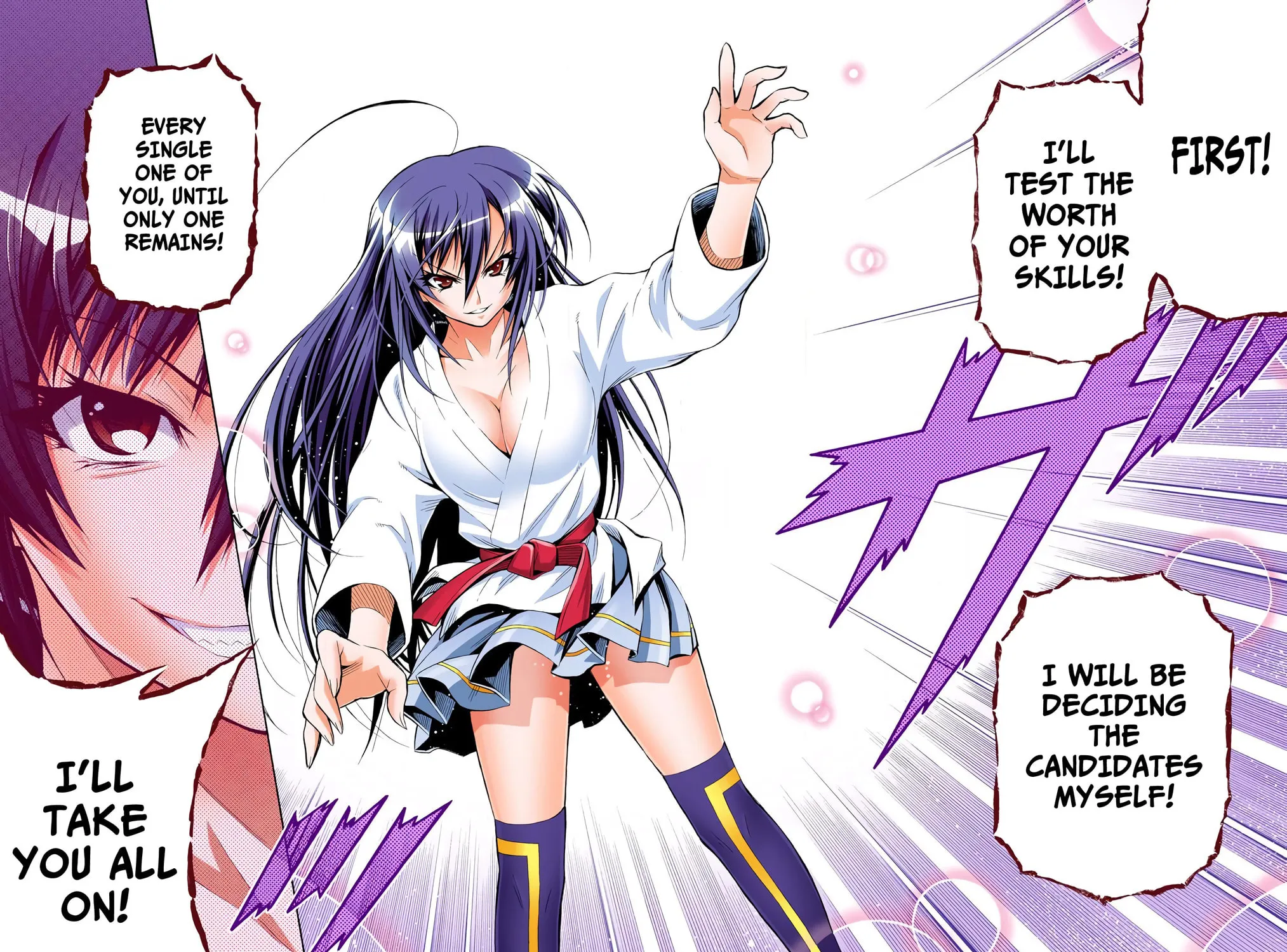 Read Medaka Box (Colored) chapter 5 image 26 on Lezhin