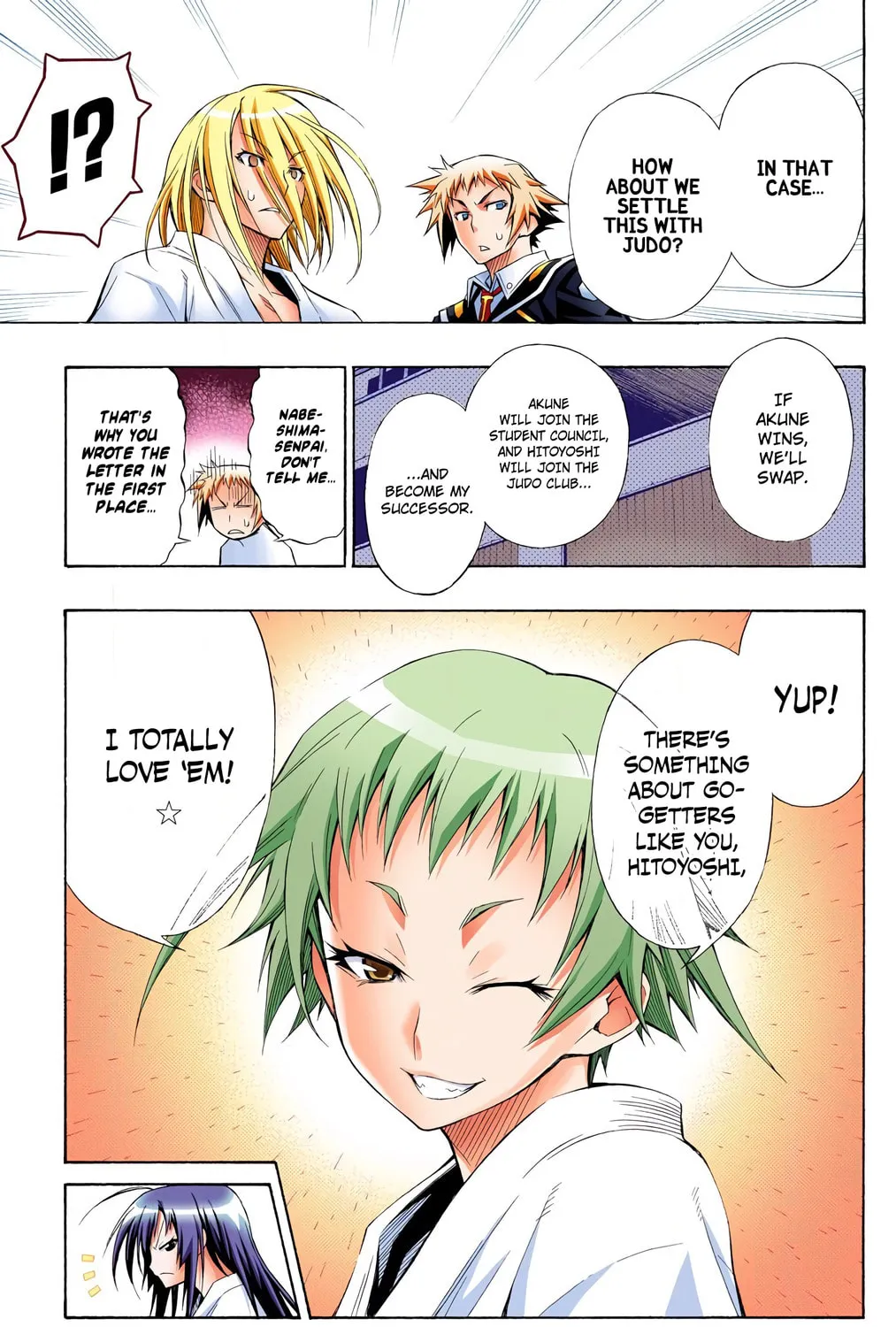 Read Medaka Box (Colored) chapter 5 image 38 on Lezhin