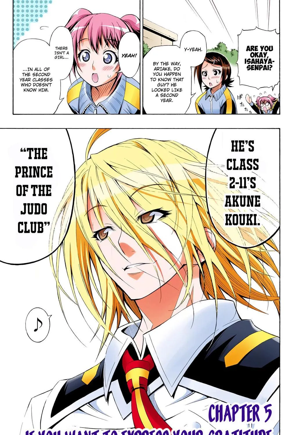 Read Medaka Box (Colored) chapter 5 image 4 on Lezhin