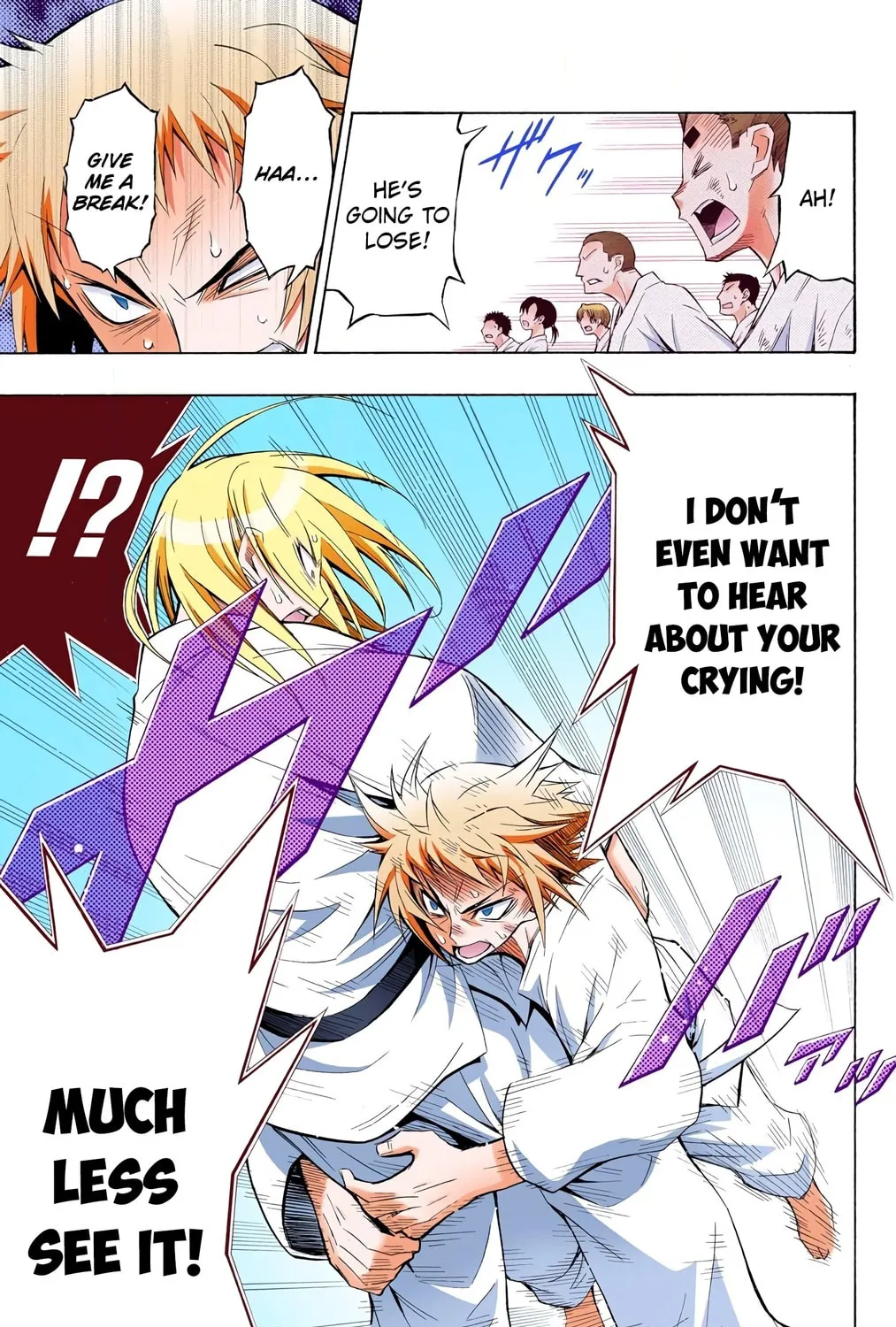Read Medaka Box (Colored) chapter 6 image 20 on Lezhin