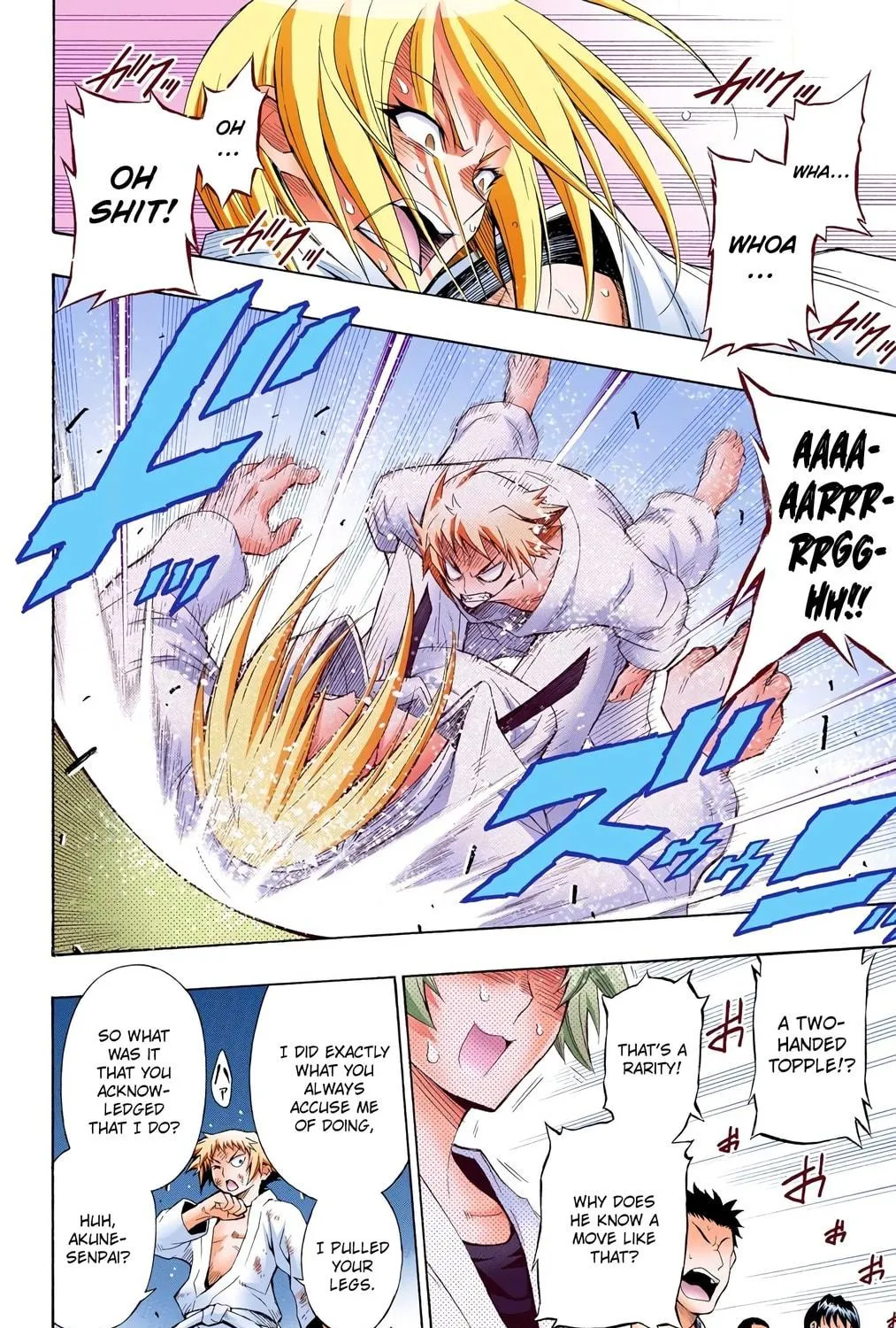 Read Medaka Box (Colored) chapter 6 image 22 on Lezhin