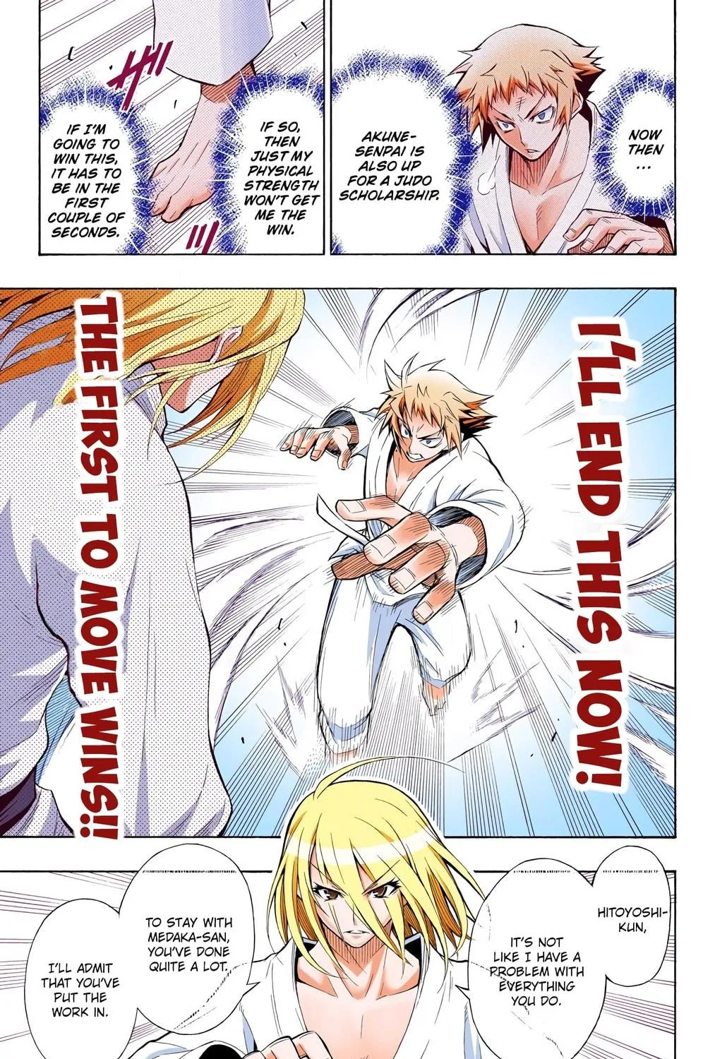Read Medaka Box (Colored) chapter 6 image 4 on Lezhin