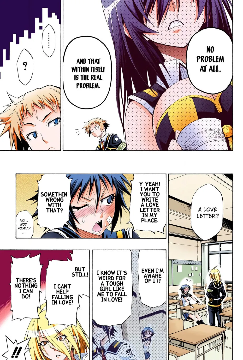 Read Medaka Box (Colored) chapter 7 image 12 on Lezhin