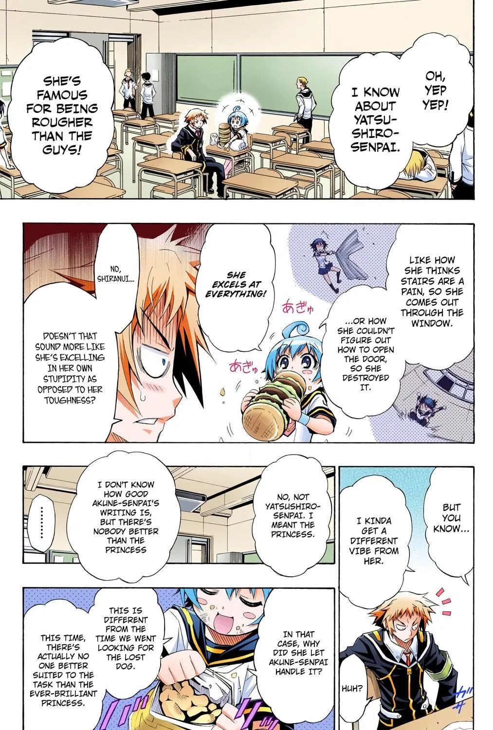 Read Medaka Box (Colored) chapter 7 image 16 on Lezhin