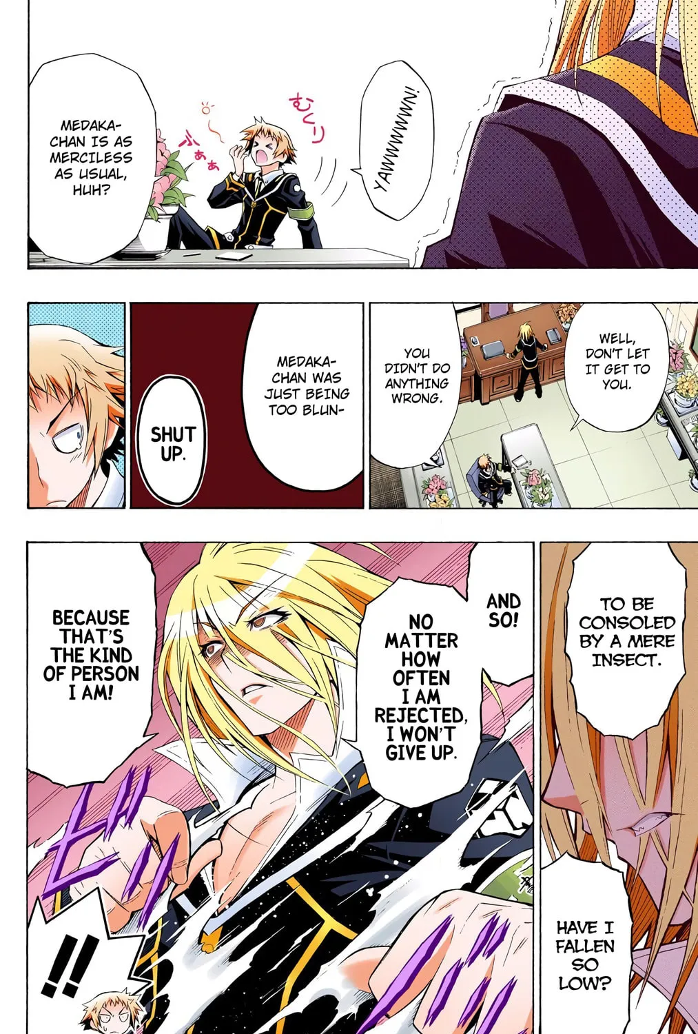 Read Medaka Box (Colored) chapter 7 image 26 on Lezhin
