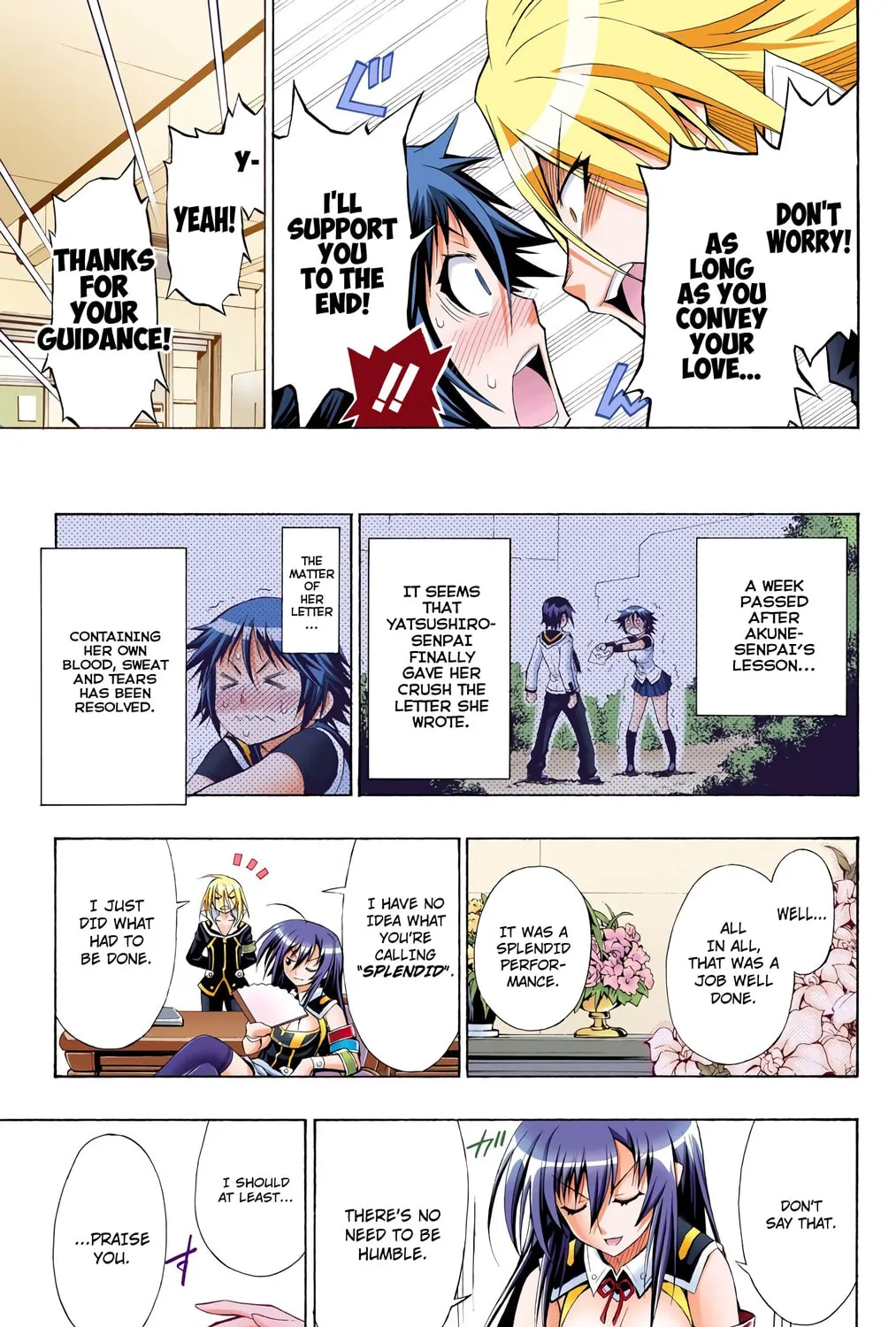 Read Medaka Box (Colored) chapter 7 image 32 on Lezhin