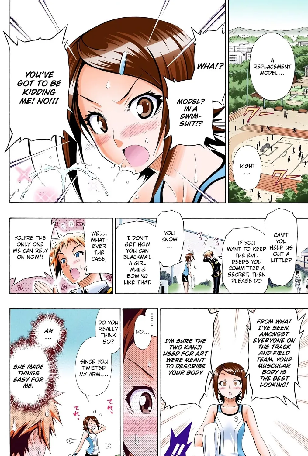Read Medaka Box (Colored) chapter 8 image 12 on Lezhin