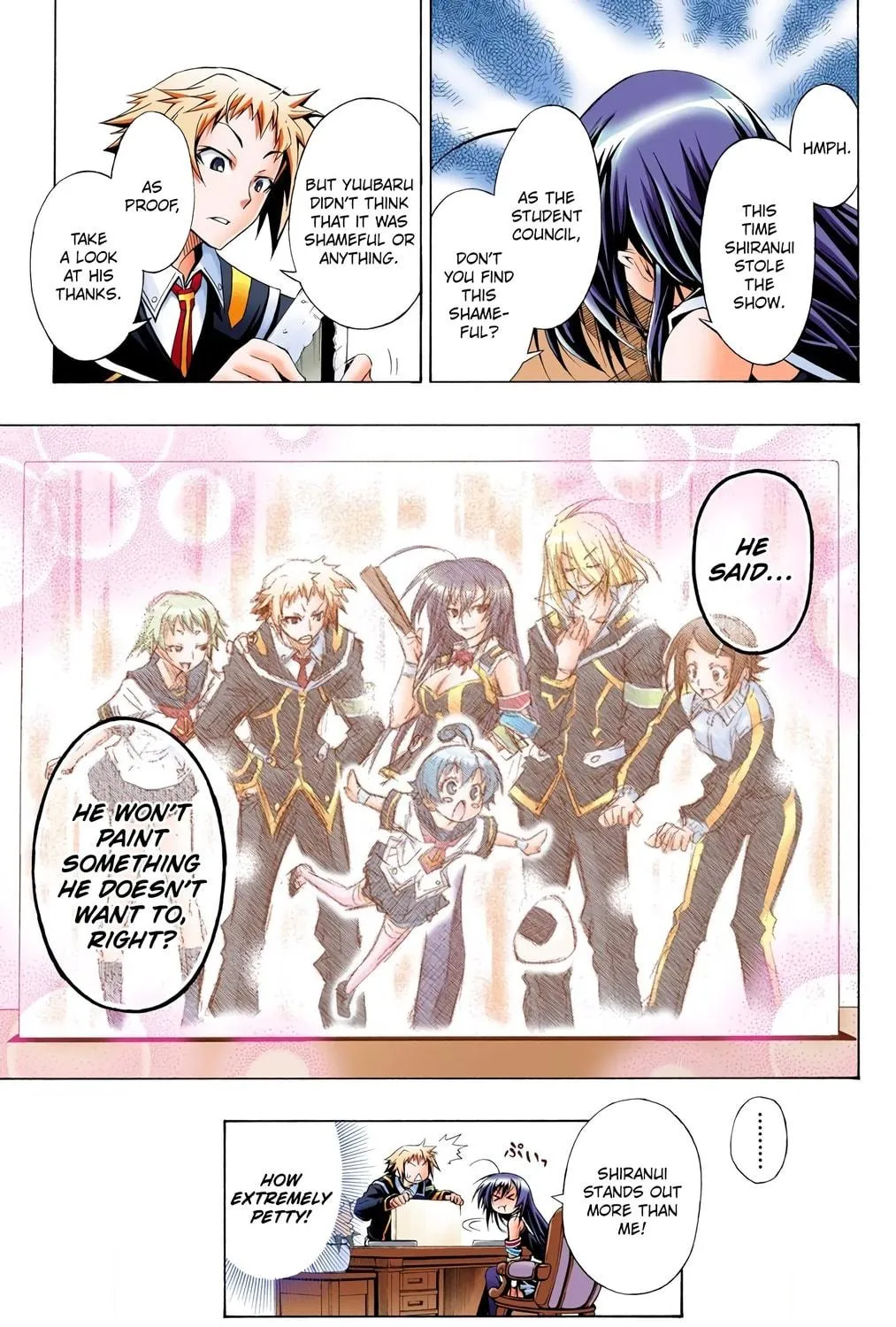 Read Medaka Box (Colored) chapter 8 image 34 on Lezhin