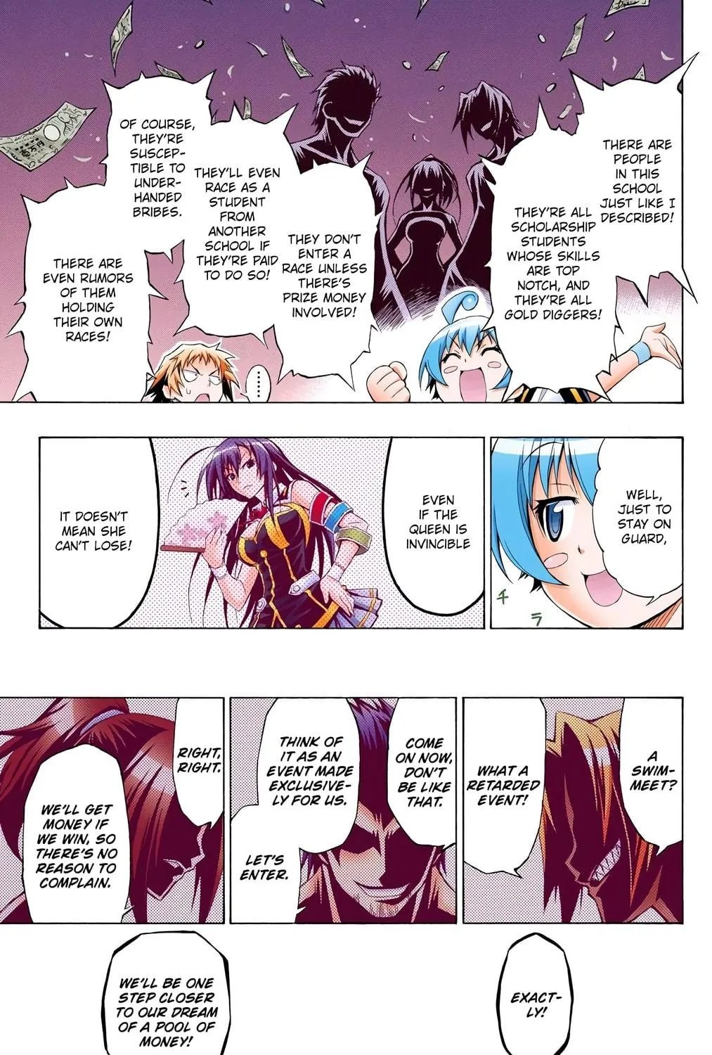 Read Medaka Box (Colored) chapter 9 image 16 on Lezhin