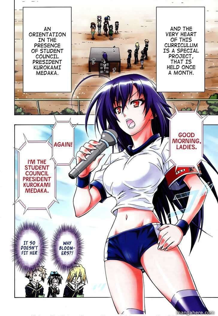 Read Medaka Box (Colored) chapter 98 image 3 on Lezhin