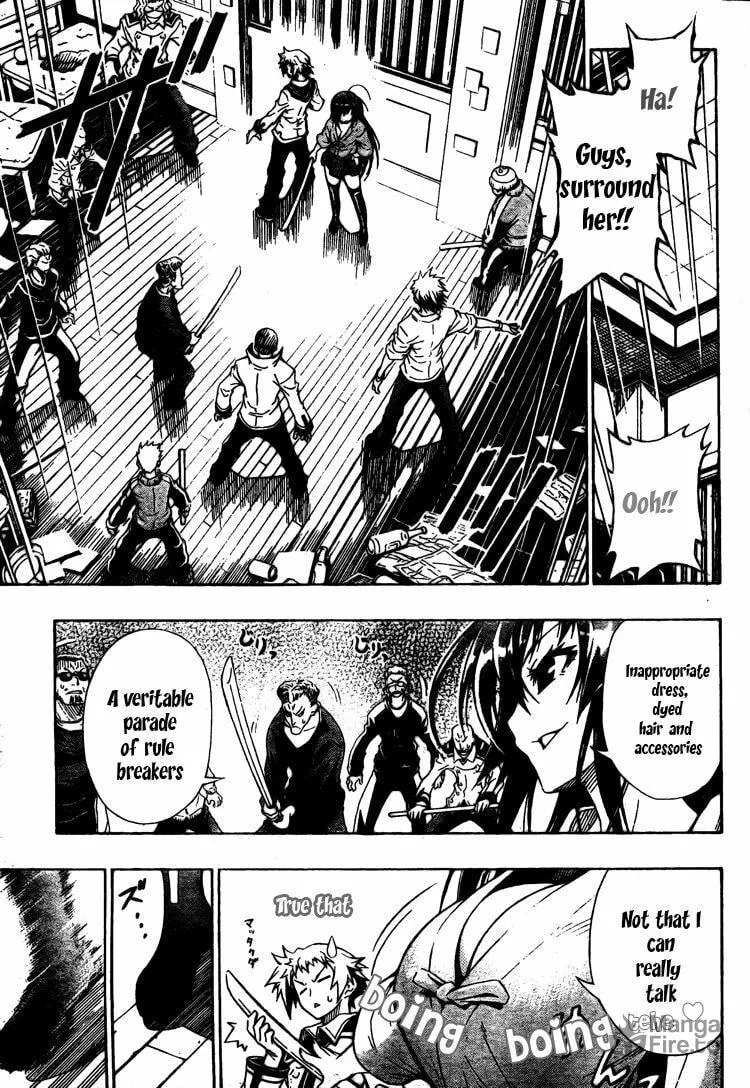 Read Medaka Box chapter 1 image 17 on Lezhin