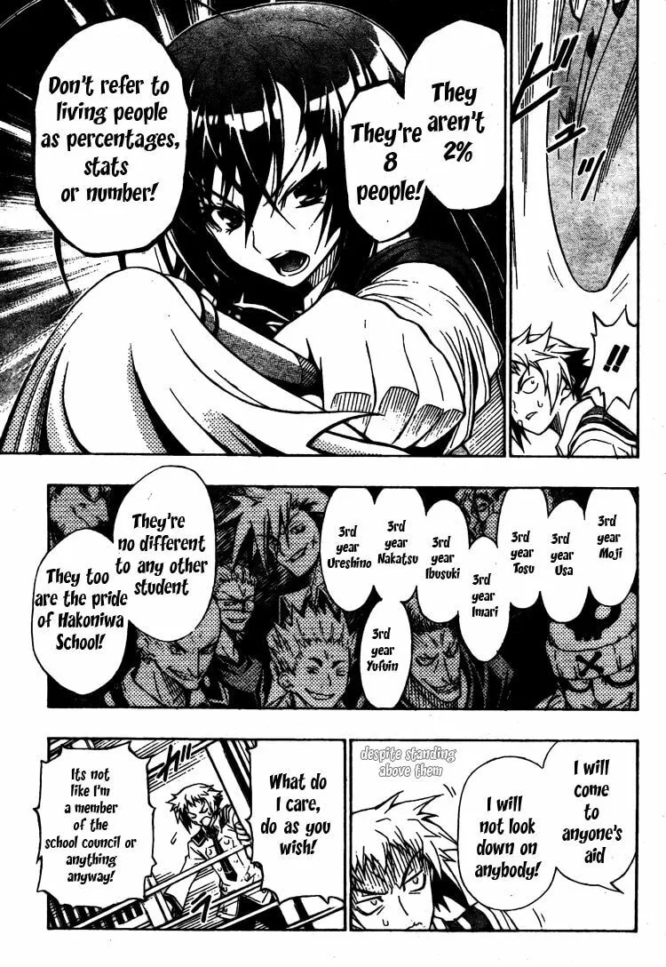 Read Medaka Box chapter 1 image 30 on Lezhin