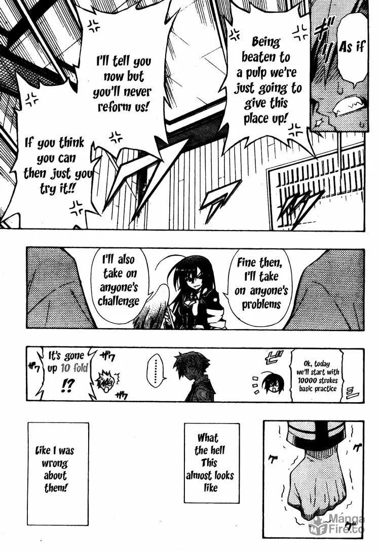 Read Medaka Box chapter 1 image 32 on Lezhin