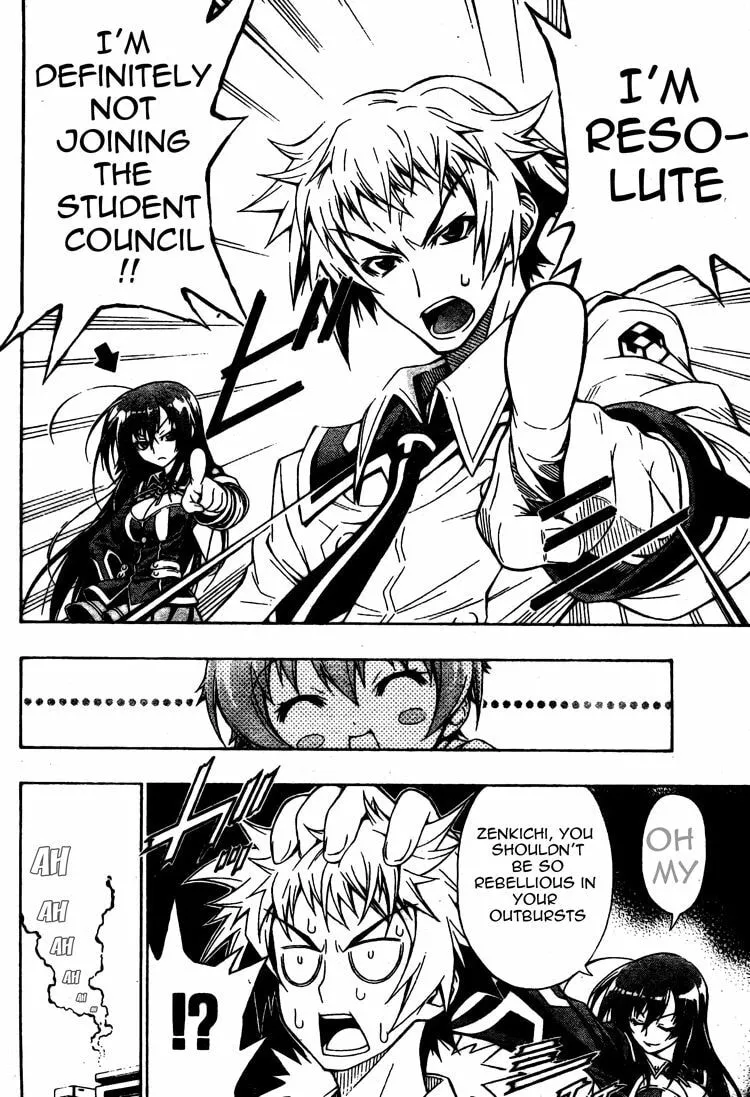 Read Medaka Box chapter 1 image 6 on Lezhin