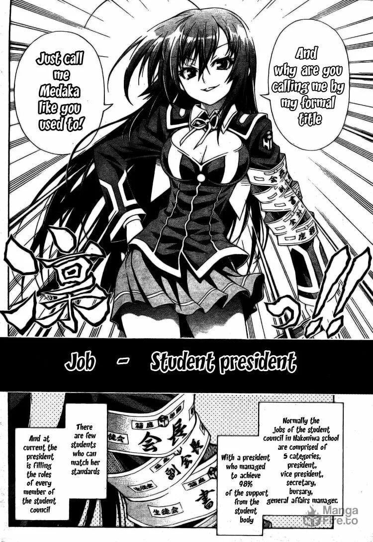 Read Medaka Box chapter 1 image 8 on Lezhin