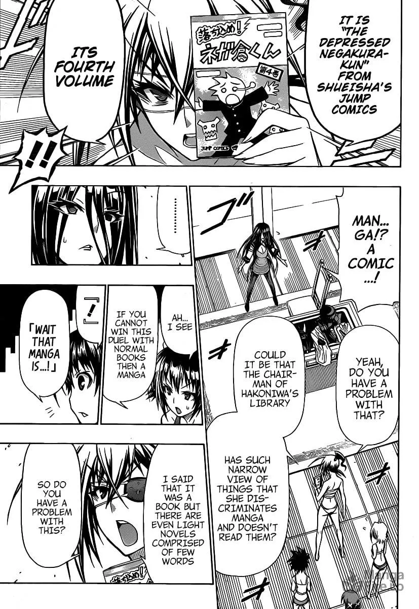 Read Medaka Box chapter 100 image 14 on Lezhin