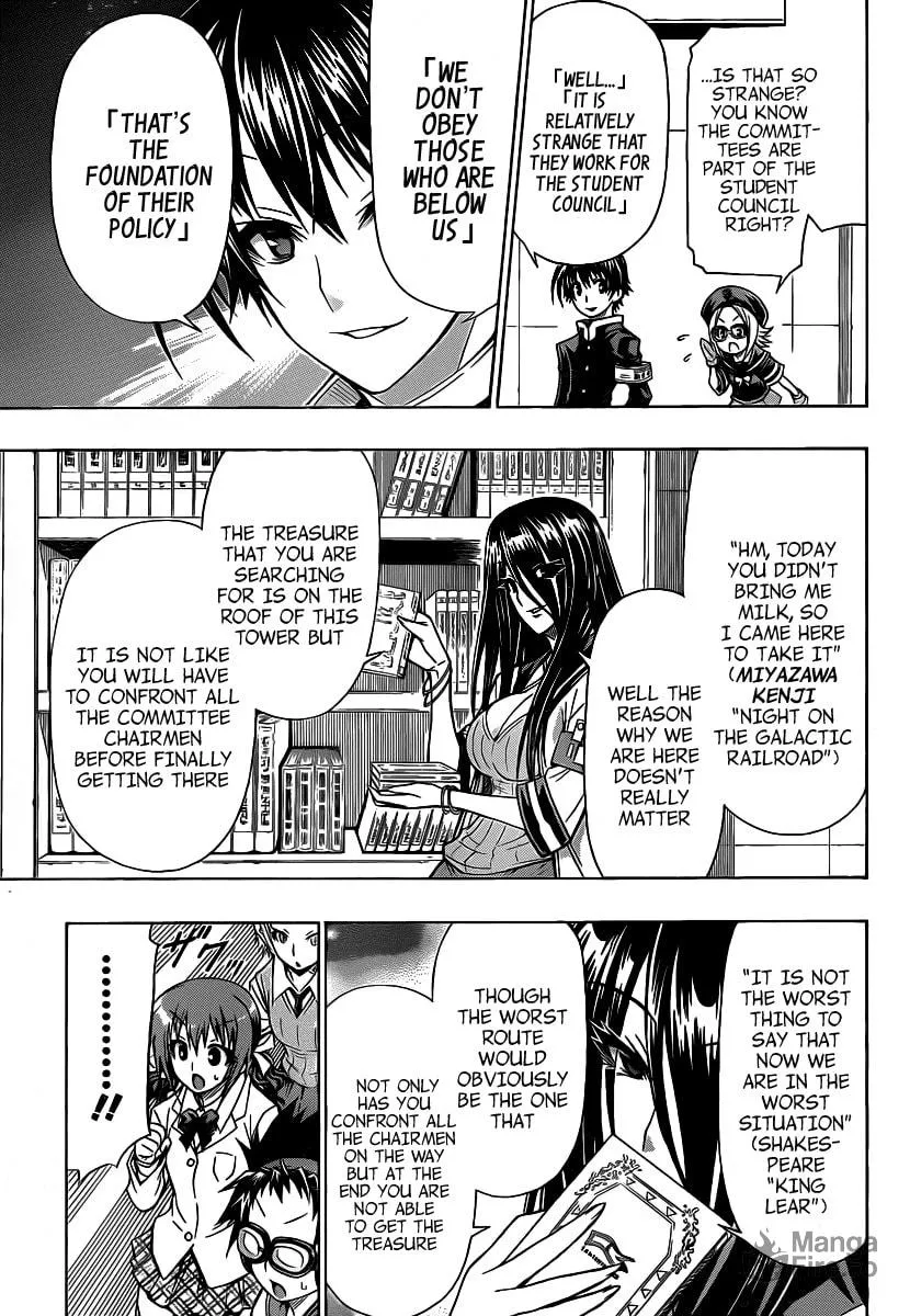 Read Medaka Box chapter 100 image 2 on Lezhin