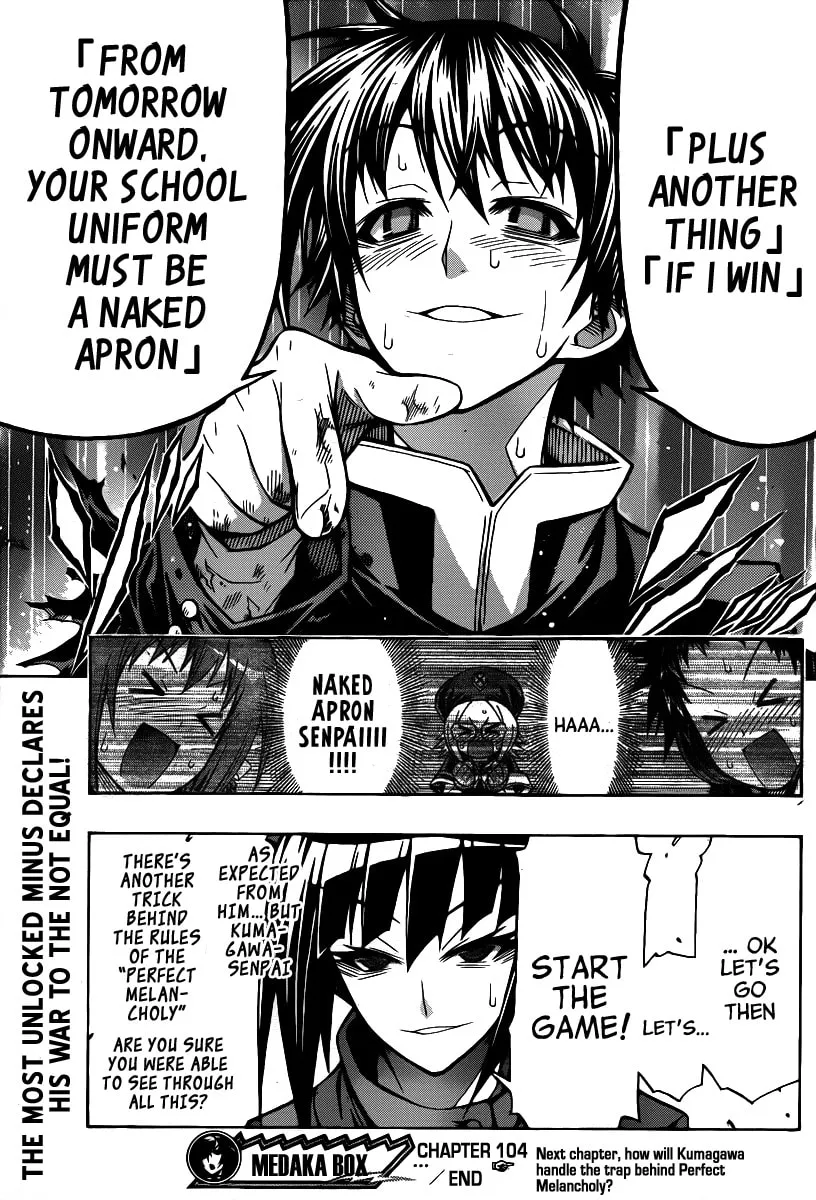 Read Medaka Box chapter 104 image 18 on Lezhin