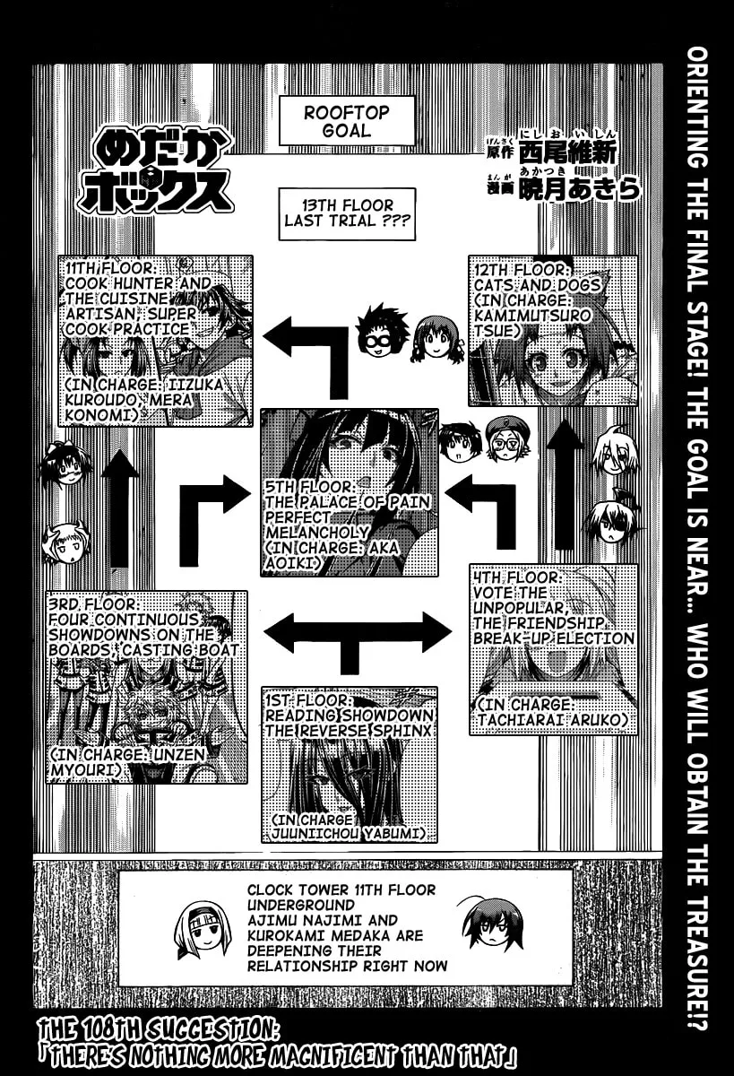 Read Medaka Box chapter 108 image 1 on Lezhin