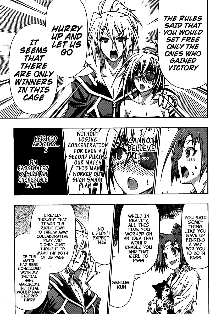 Read Medaka Box chapter 109.1 image 17 on Lezhin