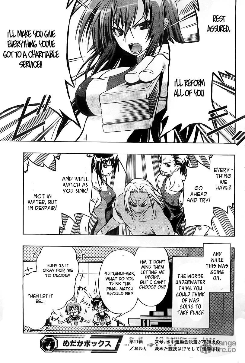Read Medaka Box chapter 11 image 17 on Lezhin