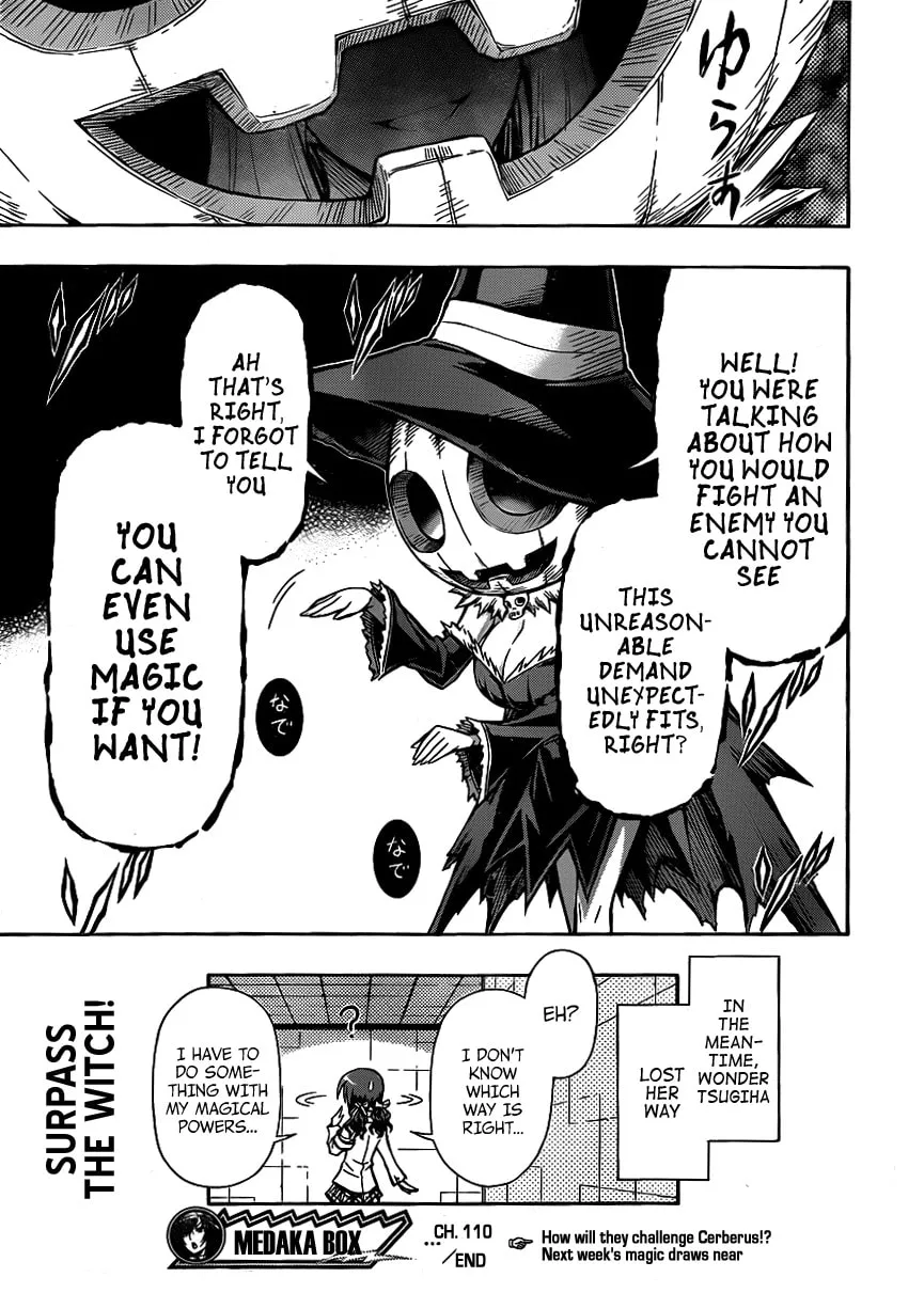 Read Medaka Box chapter 110 image 18 on Lezhin